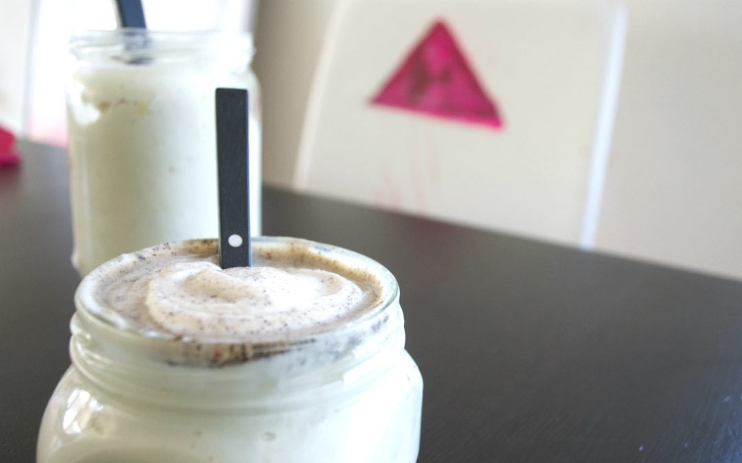 Cashew Creme Vanille Joghurt & vegane Stillkugeln
