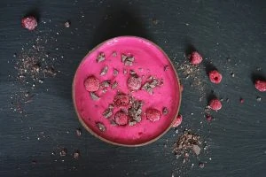 Himbeereis vegan Rezept Nicecream