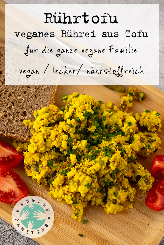 Rührtofu veganes Rührei aus Tofu