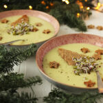 Apfel Sellerie Kartoffel Suppe vegan