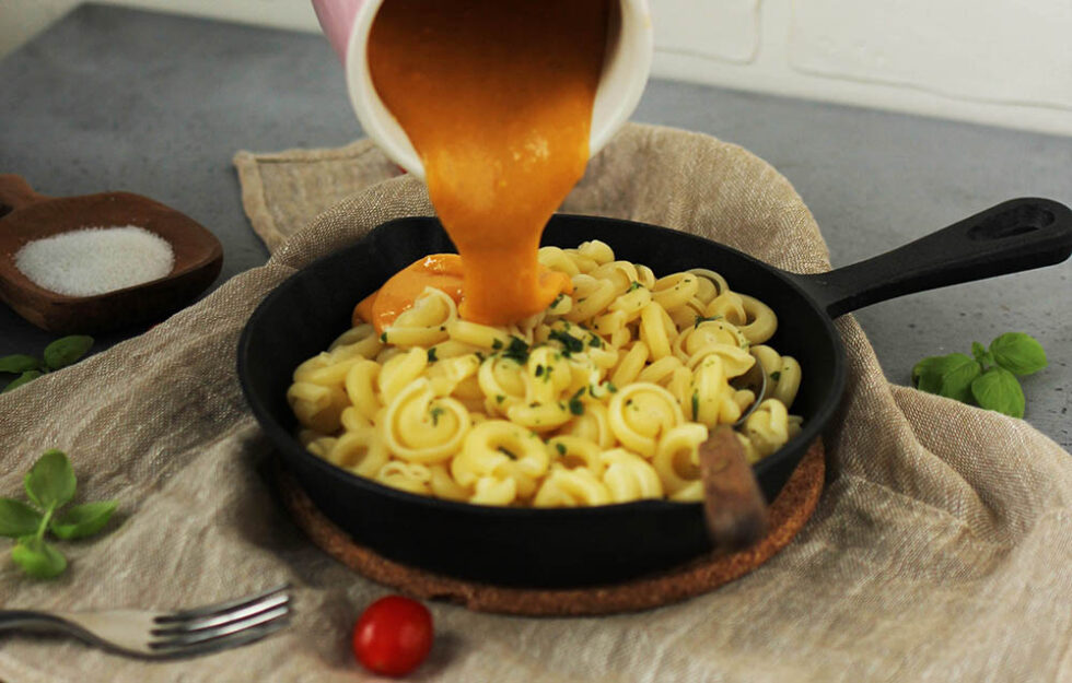 Vegane Mac&amp;#39;n Cheese/Veganer Käsedip/Nachodip - Ernährungsberatung für ...